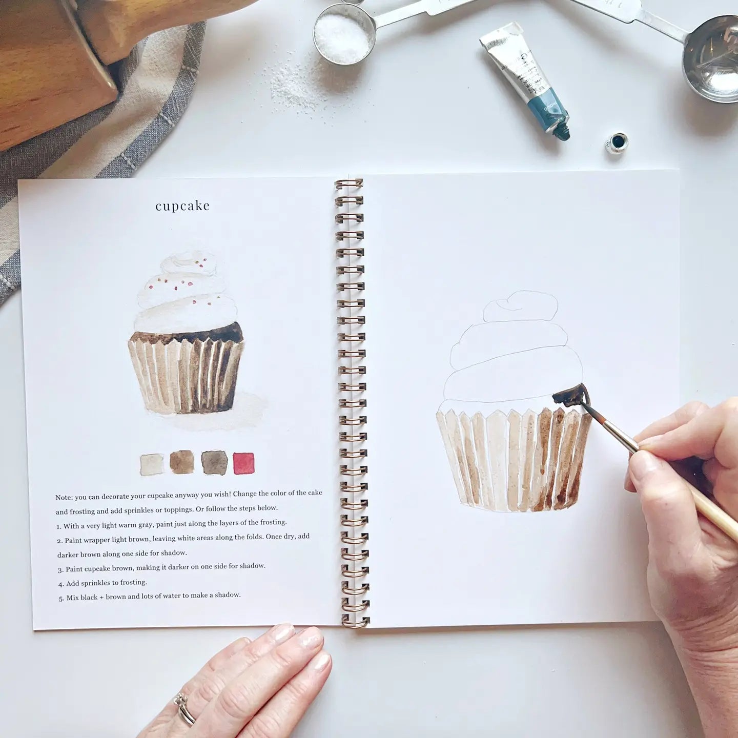 Watercolor Workbooks by Emily Lex