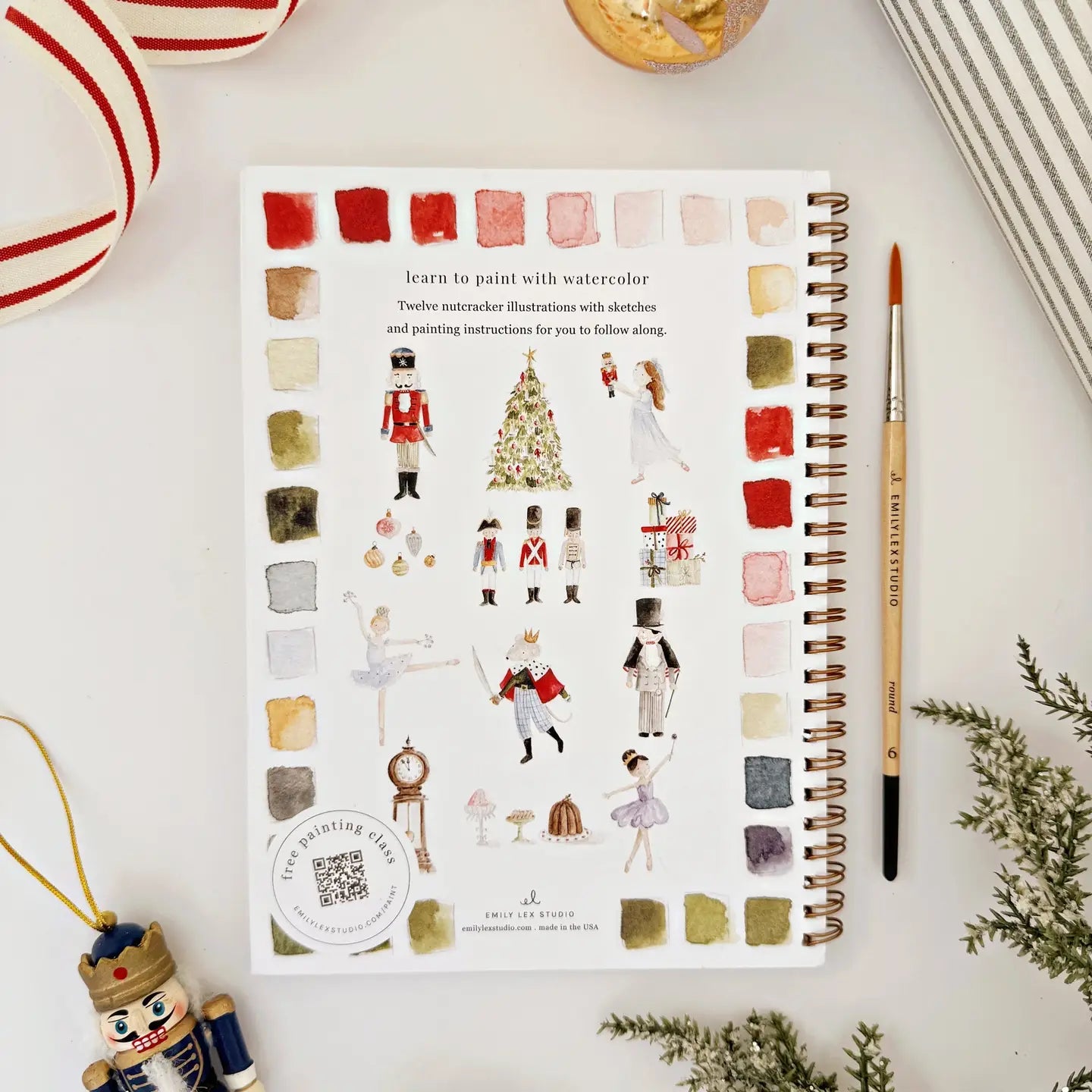 Watercolor Workbooks by Emily Lex