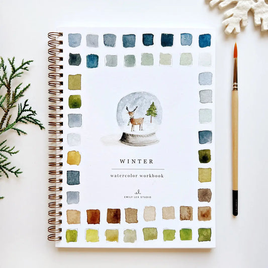 Watercolor Workbooks by Emily Lex