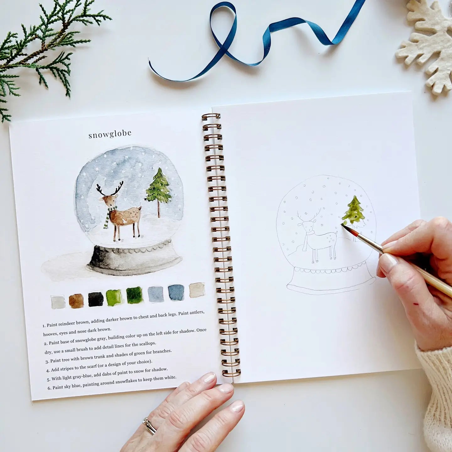 Watercolor Workbooks by Emily Lex