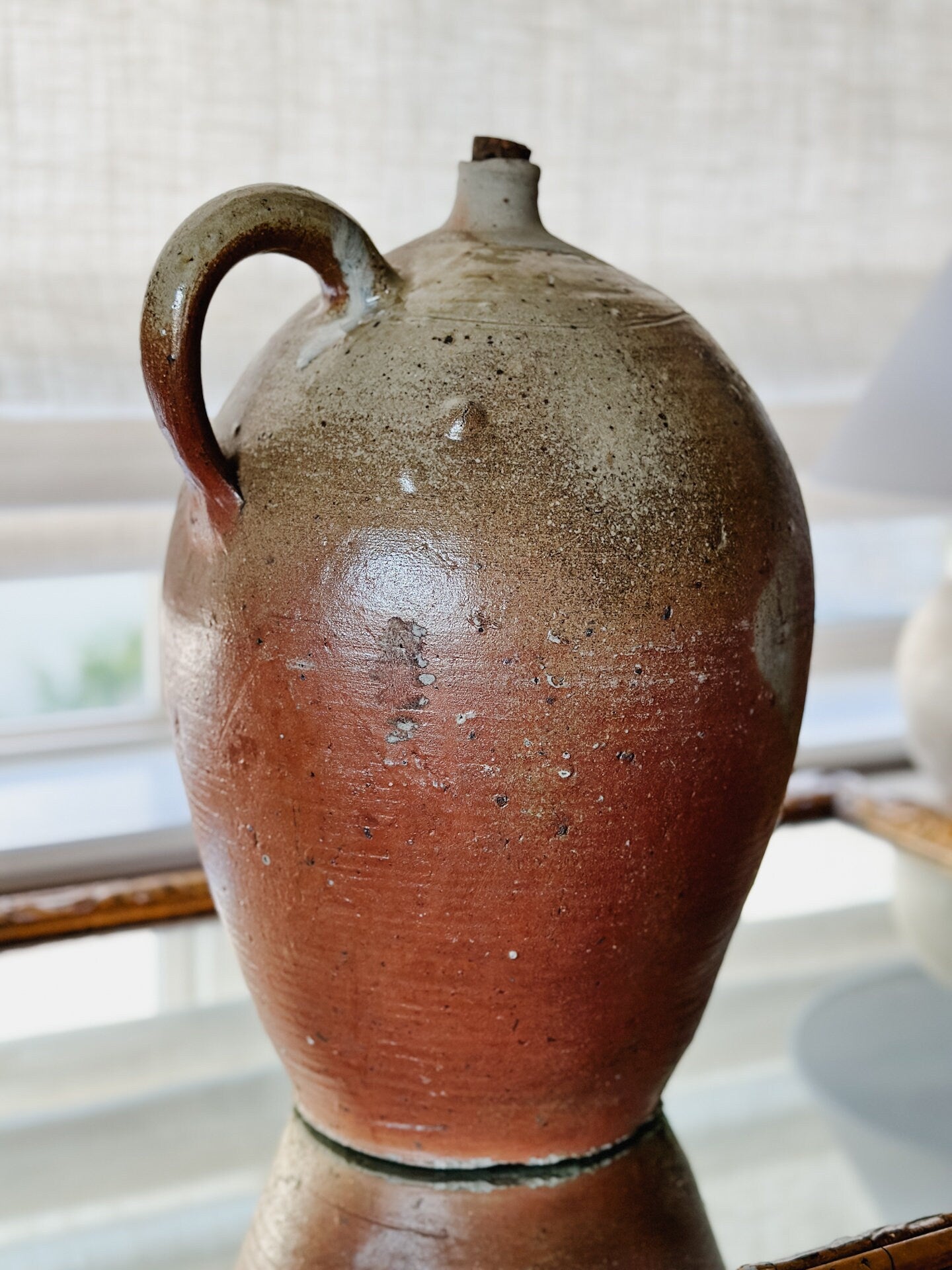 Antique French Provincial Earthenware Jugs and Pots